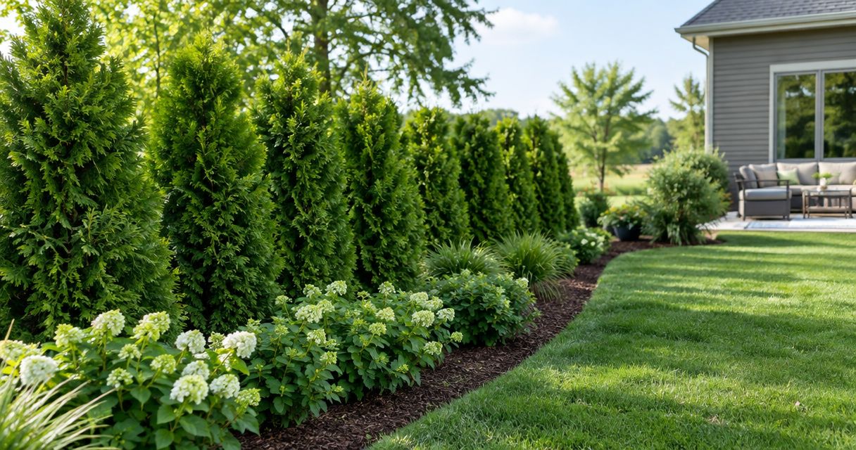 Best privacy shrubs for Iowa yards