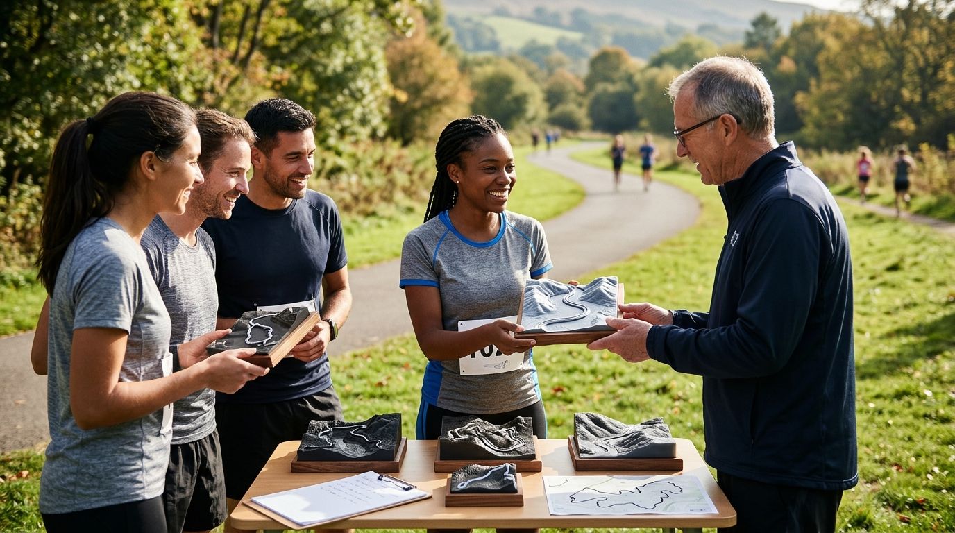 Custom route sculptures for running clubs: complete 2026 guide