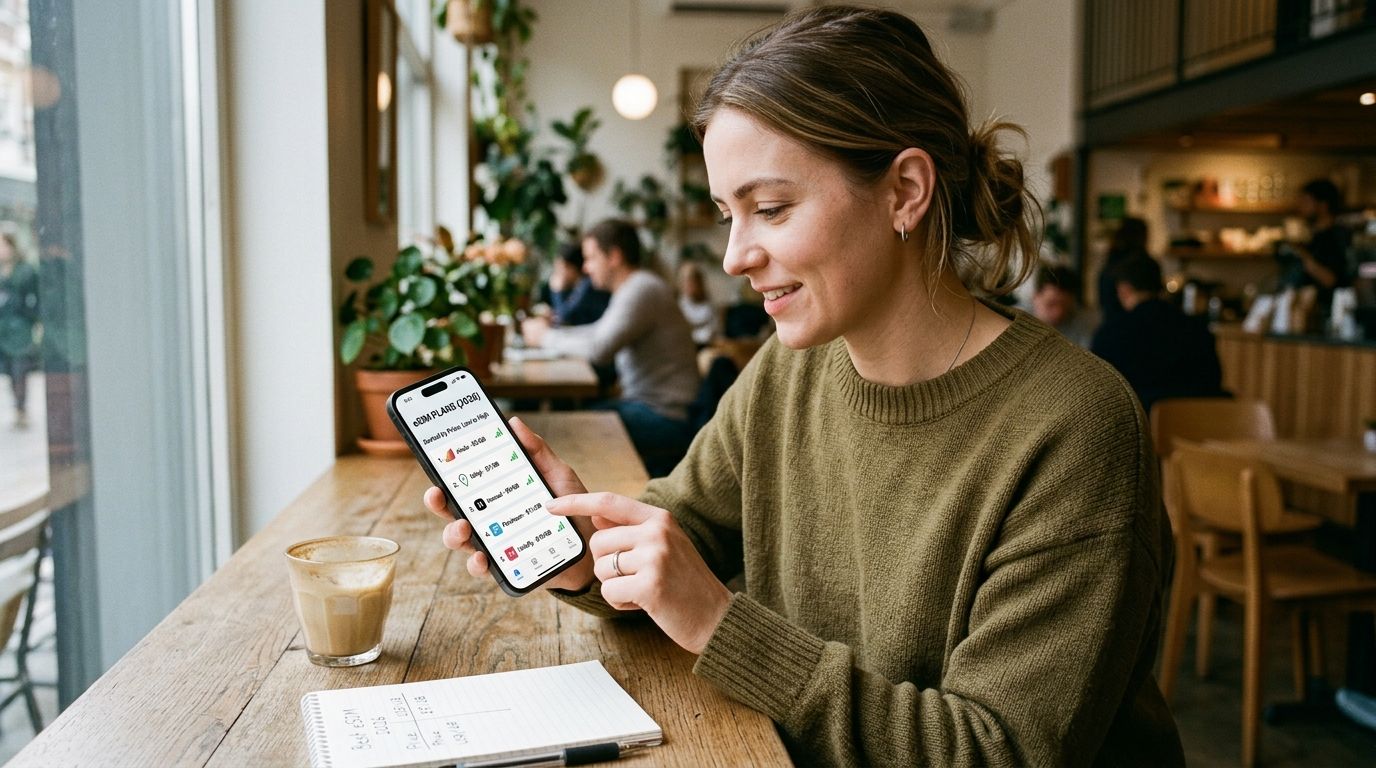 Best esim plans ranked by price in 2026