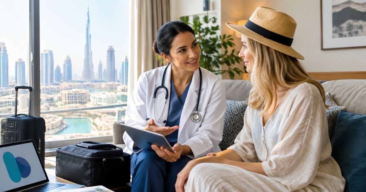 Home healthcare for tourists visiting Dubai: complete 2026 guide