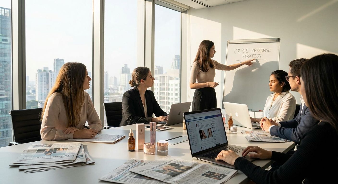 How to manage a PR crisis for a beauty brand