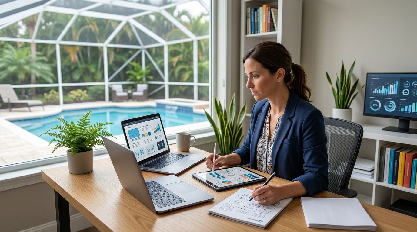 Marketing for pool cage and screen enclosure repair companies