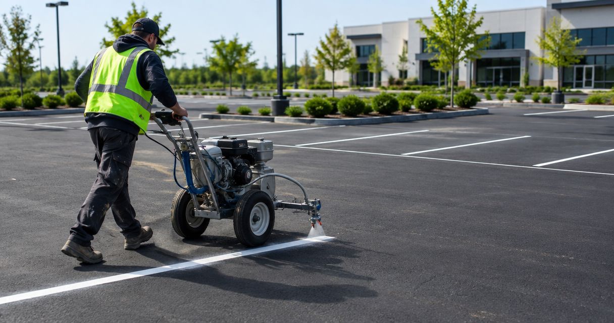Parking lot striping contractors ranked by turnaround time 2026