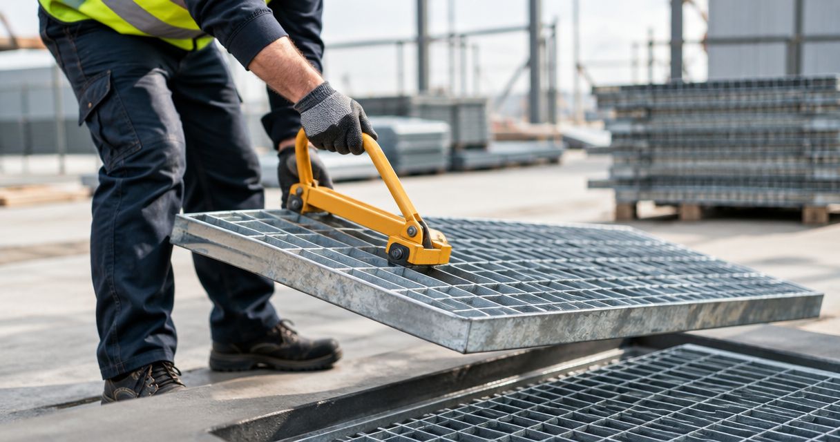 Grating lifting tools for grating fastener suppliers