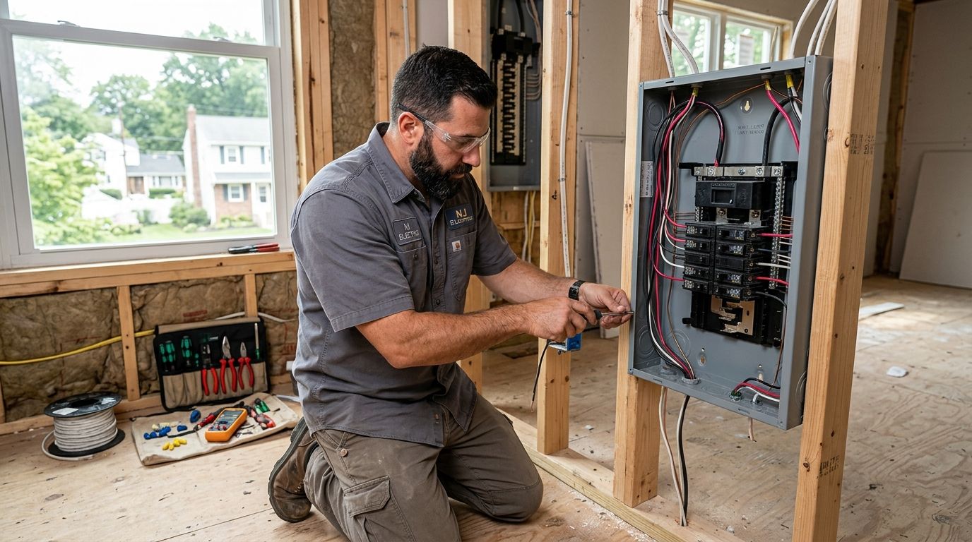 Subpanel installation for NJ home additions