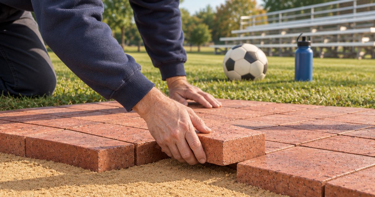 Memorial bricks for sports clubs: honoring teammates