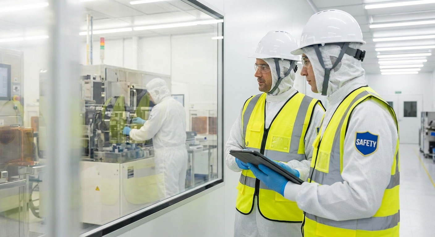 Safety staffing for semiconductor fabrication plants
