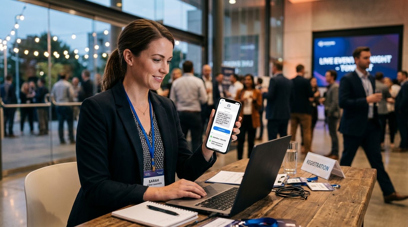 How to use SMS marketing to fill last-minute event slots