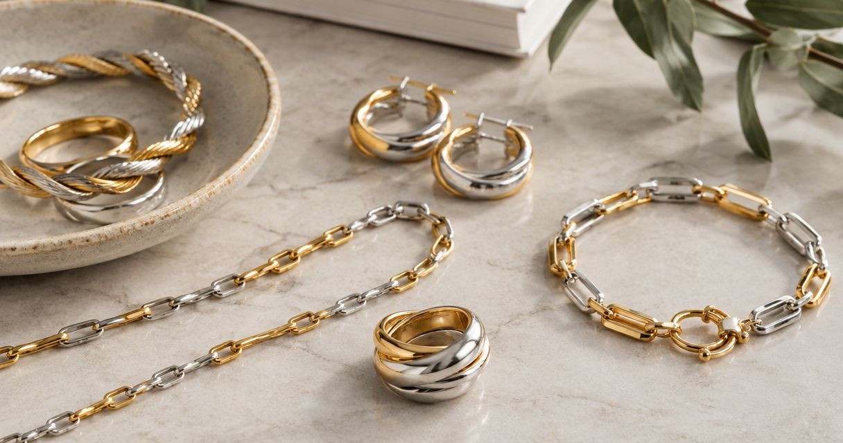 Best mixed metal jewelry pieces to mix your metals in 2026