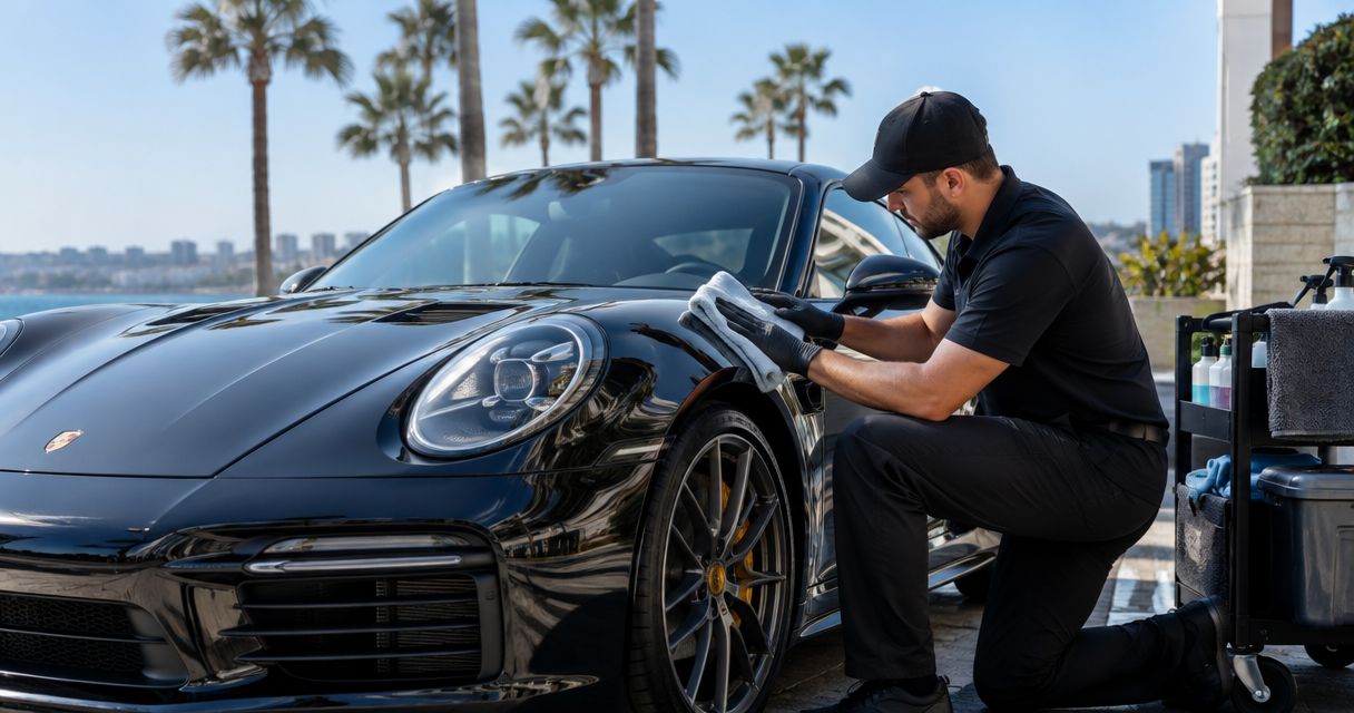 Best mobile detailing services for luxury cars in Orange County