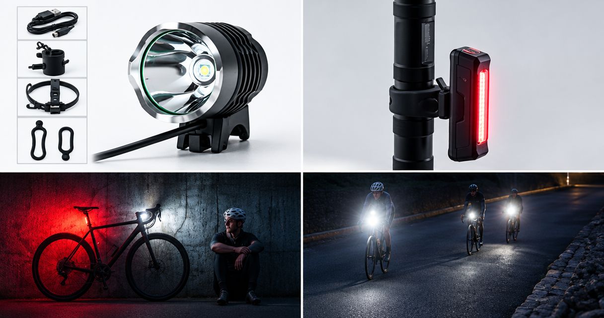 When should you replace a rechargeable bike-light battery?