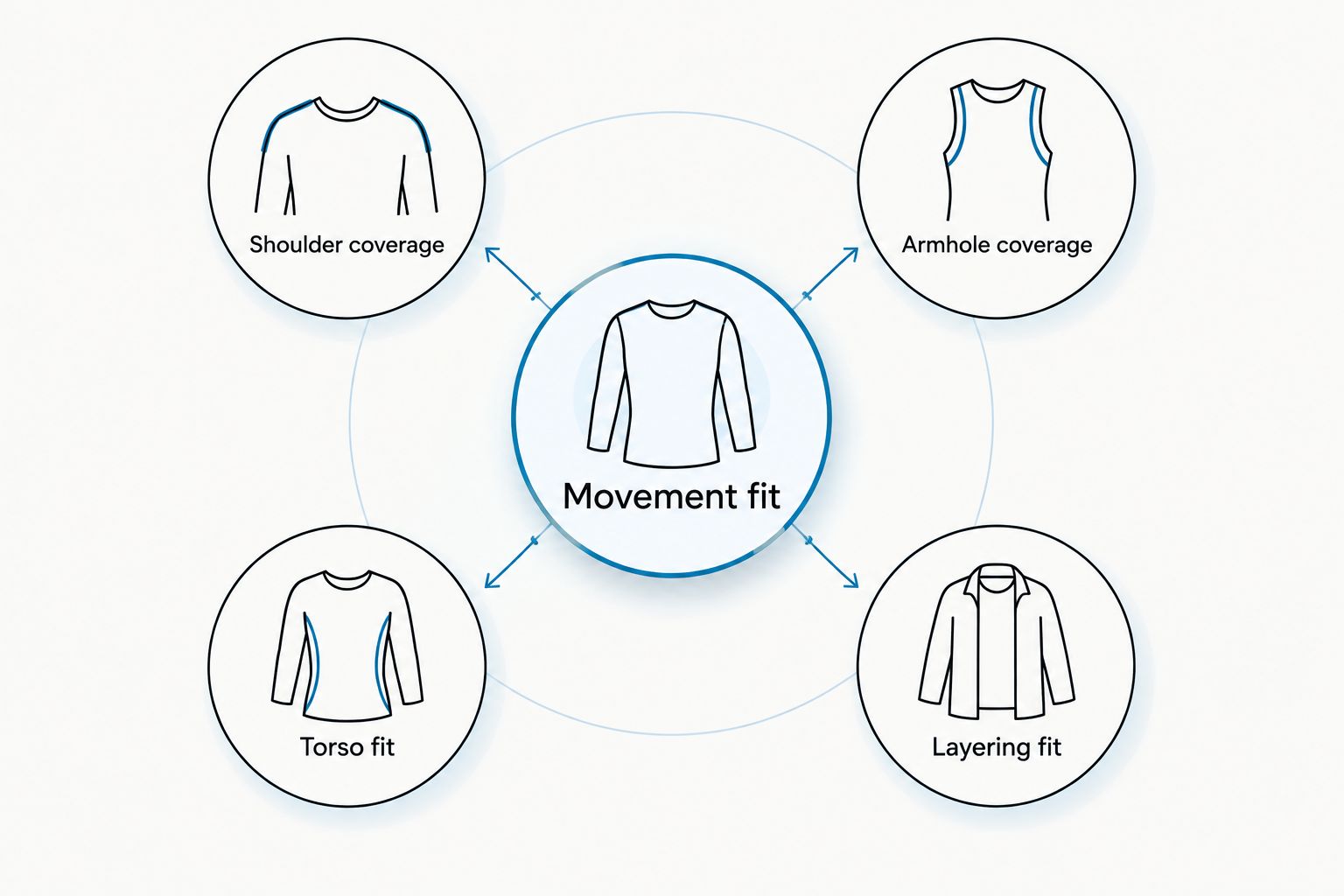 Five checks for choosing a bodybuilding tank: shoulders, armholes, torso, movement, and layering.