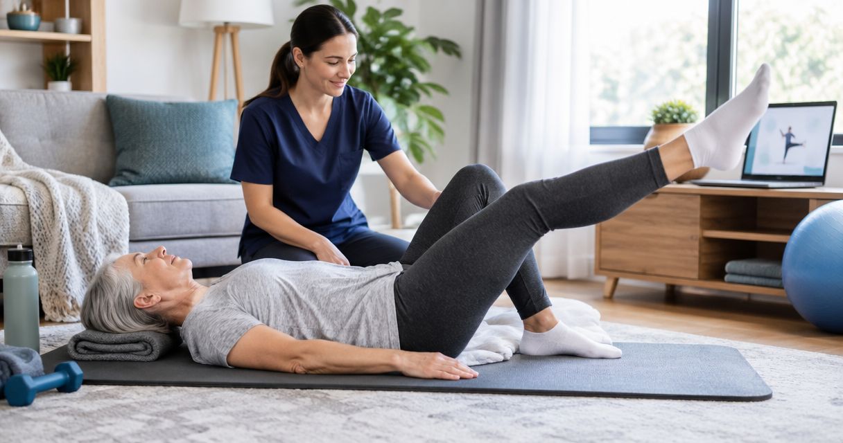 How to arrange physiotherapy at home after surgery
