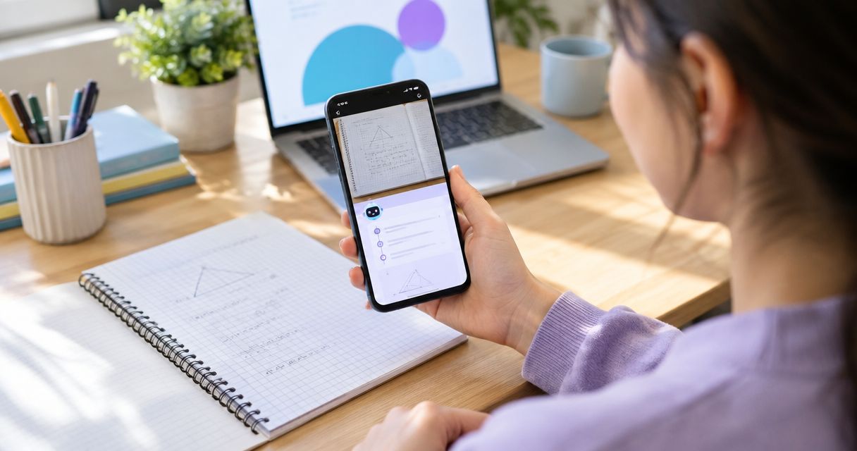 Homework photo to step-by-step help: 2026 workflow