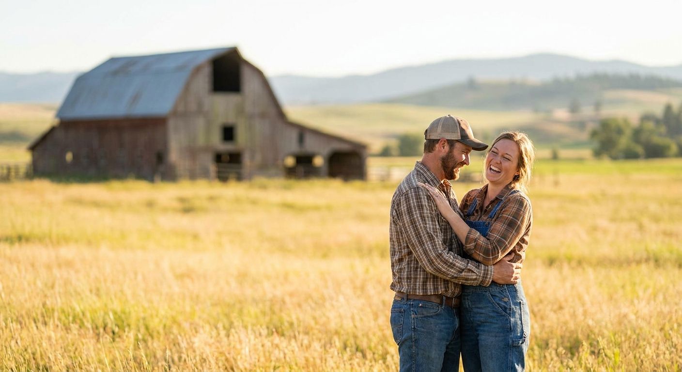 Engagement photography for farm sessions