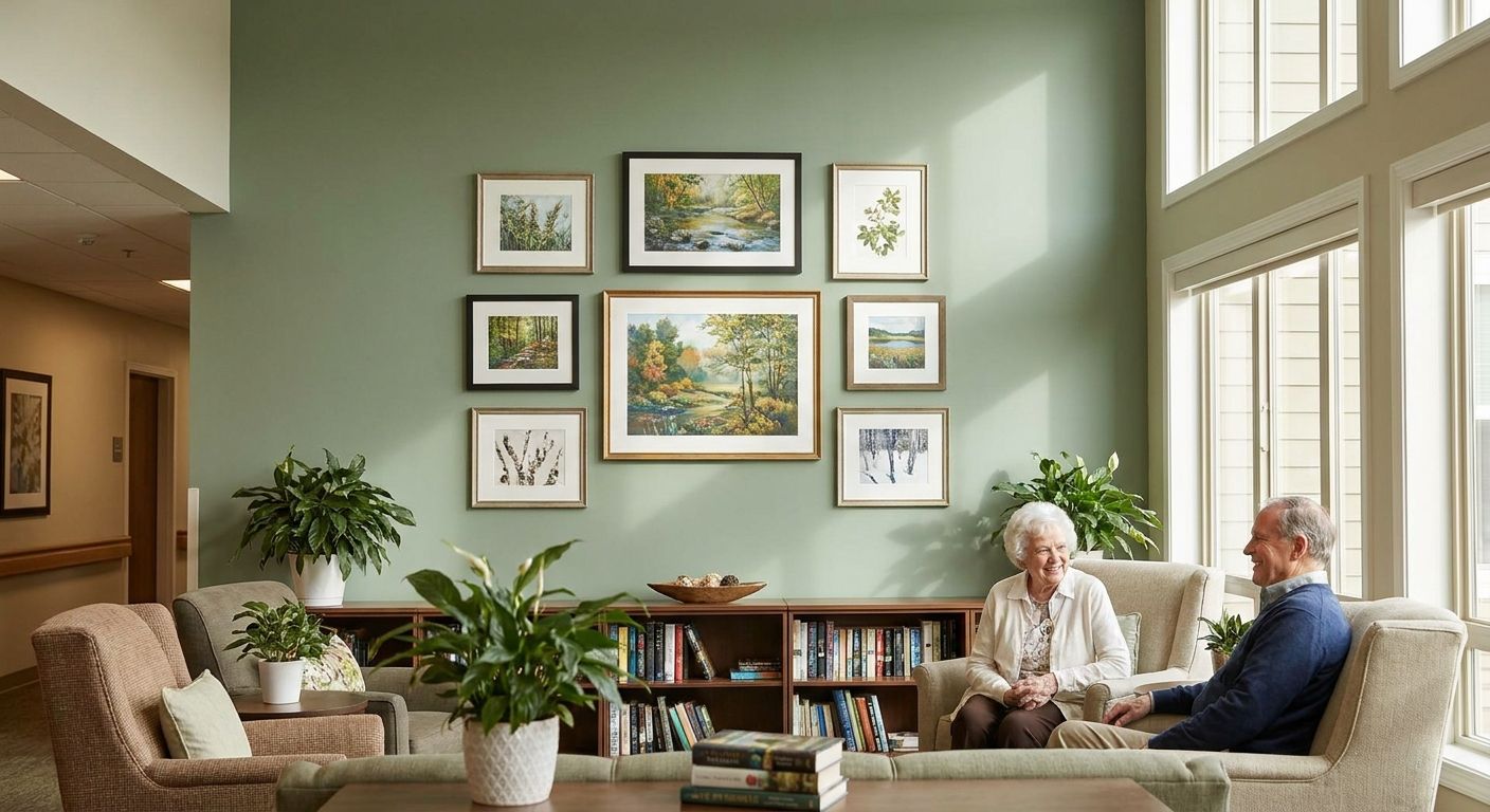 Wall art for senior living communities