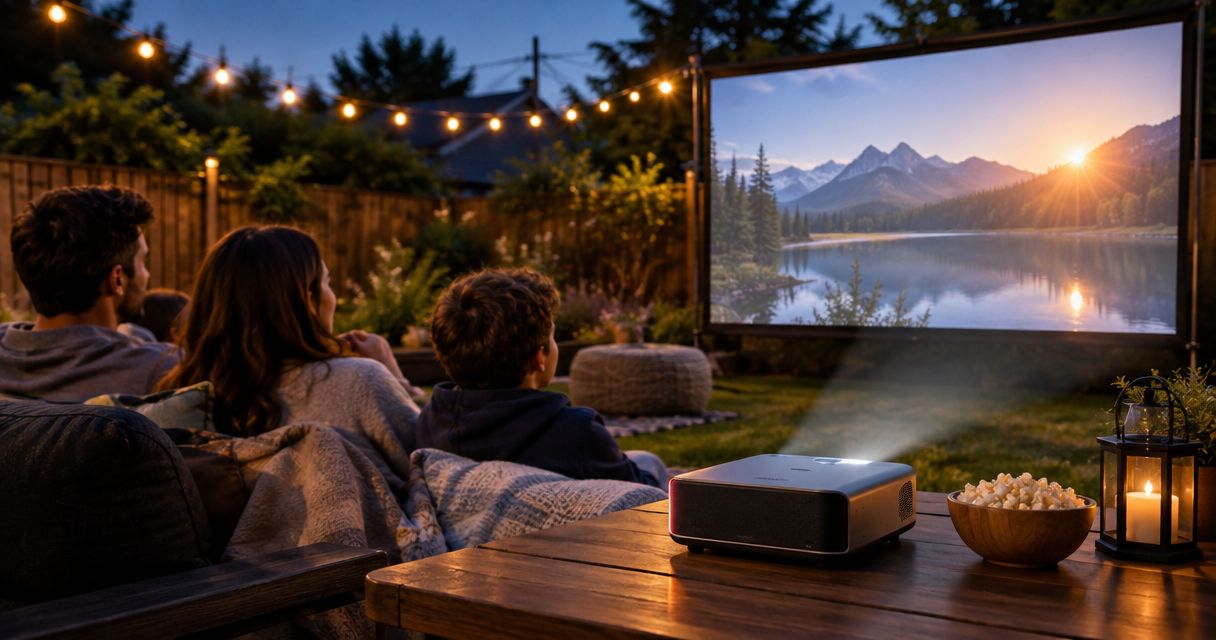 Best mini projectors for backyard movie nights in 2026