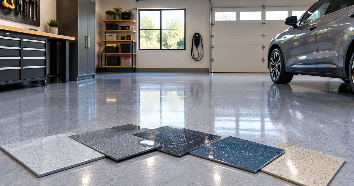 Best epoxy flooring colors for garages in 2026