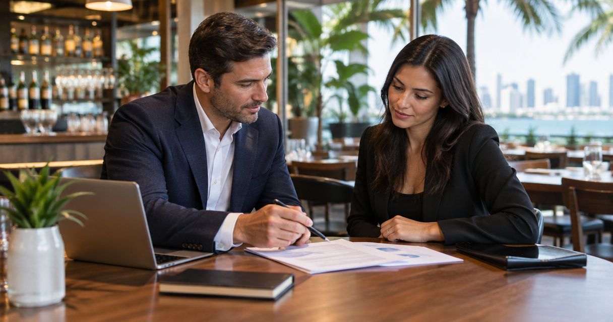 How to connect a liquor license transfer to a Miami restaurant sale