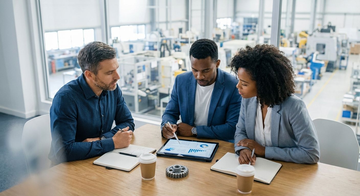 AI account management for manufacturing sales teams