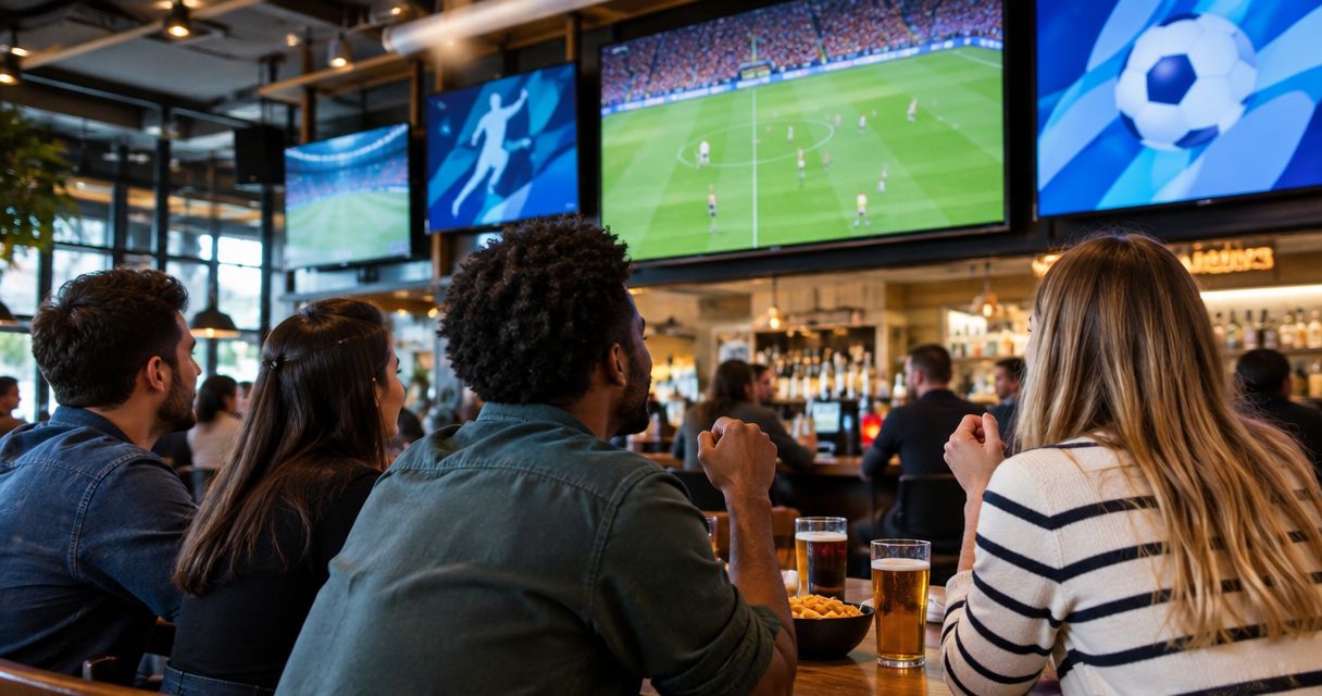 Best sports bars in Southampton ranked by number of screens