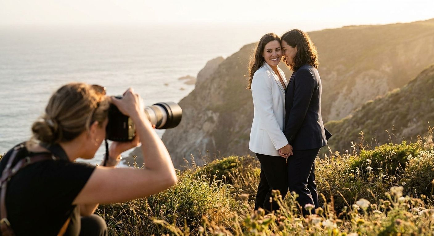 Elopement photography for same-sex couples