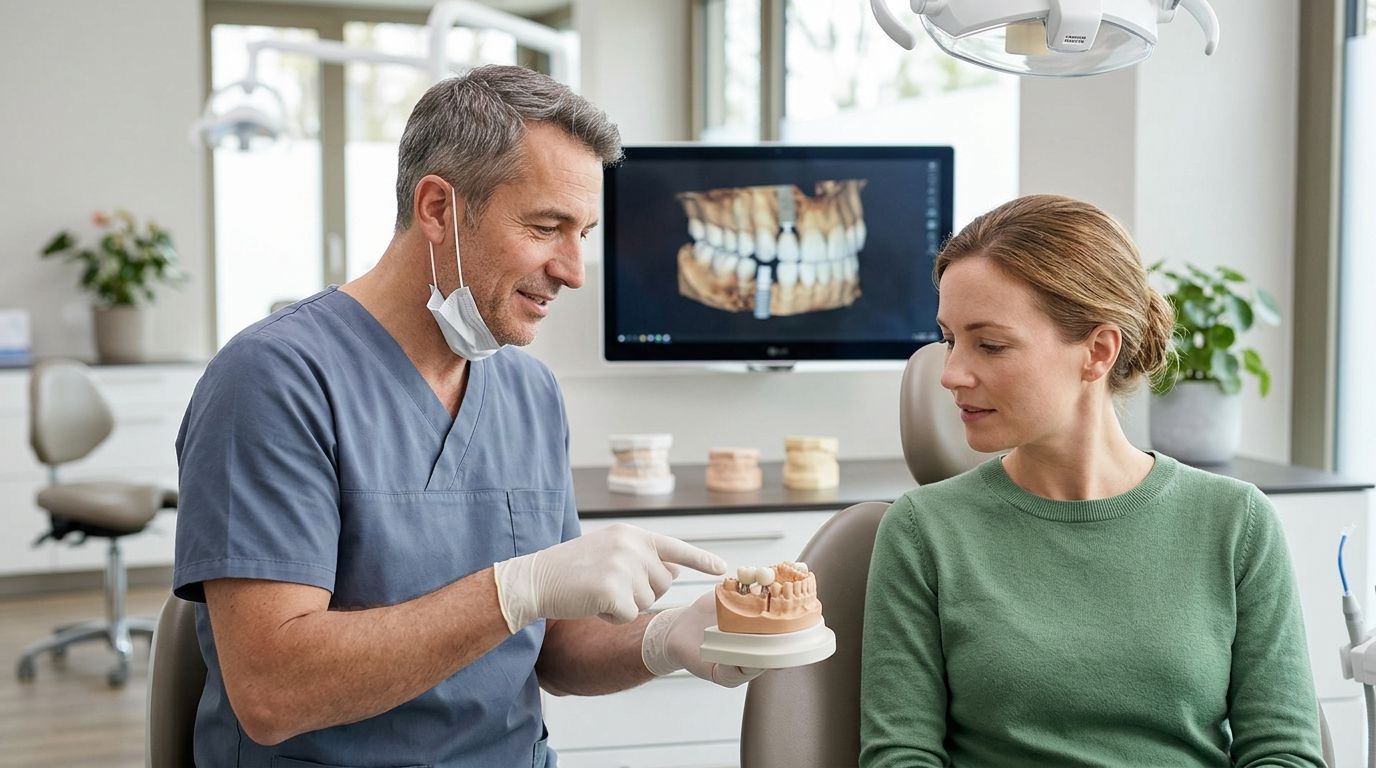 Festsitzende Zahnbrücken: Pfeilerzähne, Implantate und Versorgungskonzepte