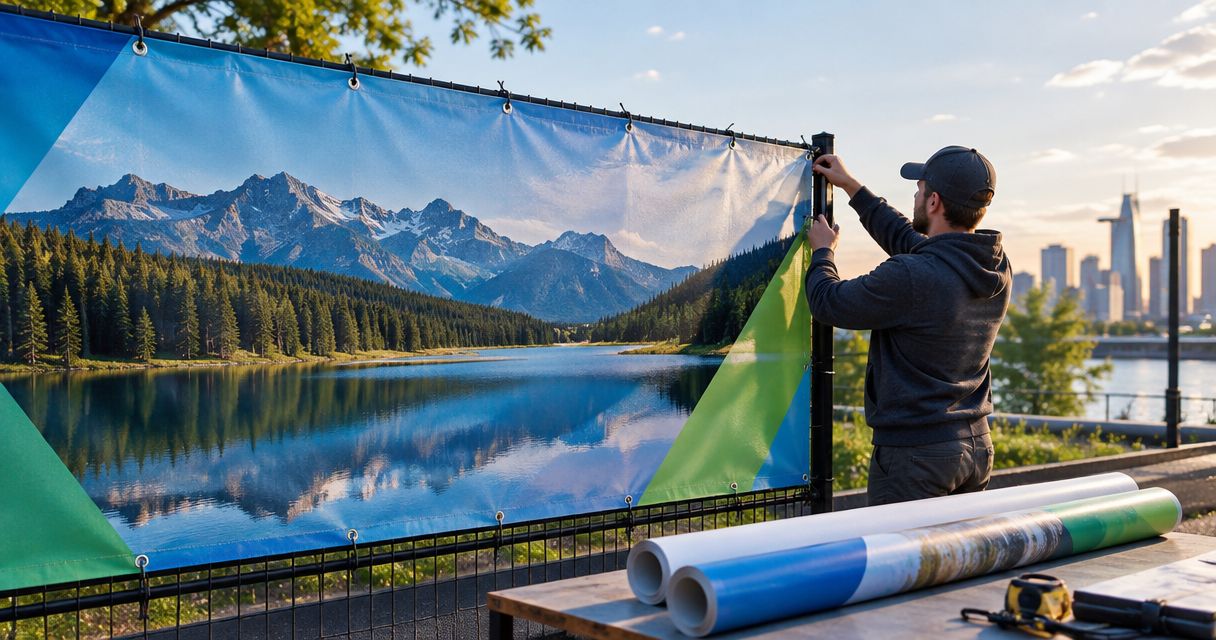 Best vinyl banner materials for outdoor advertising in 2026