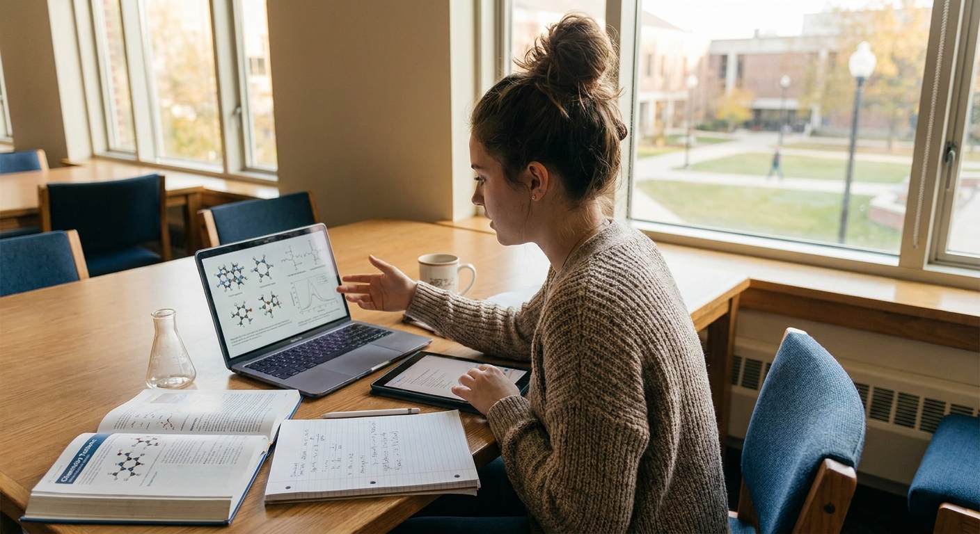 AI homework help for chemistry class