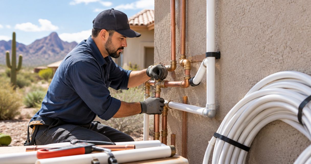 Best pipe materials for repiping Tucson homes in 2026