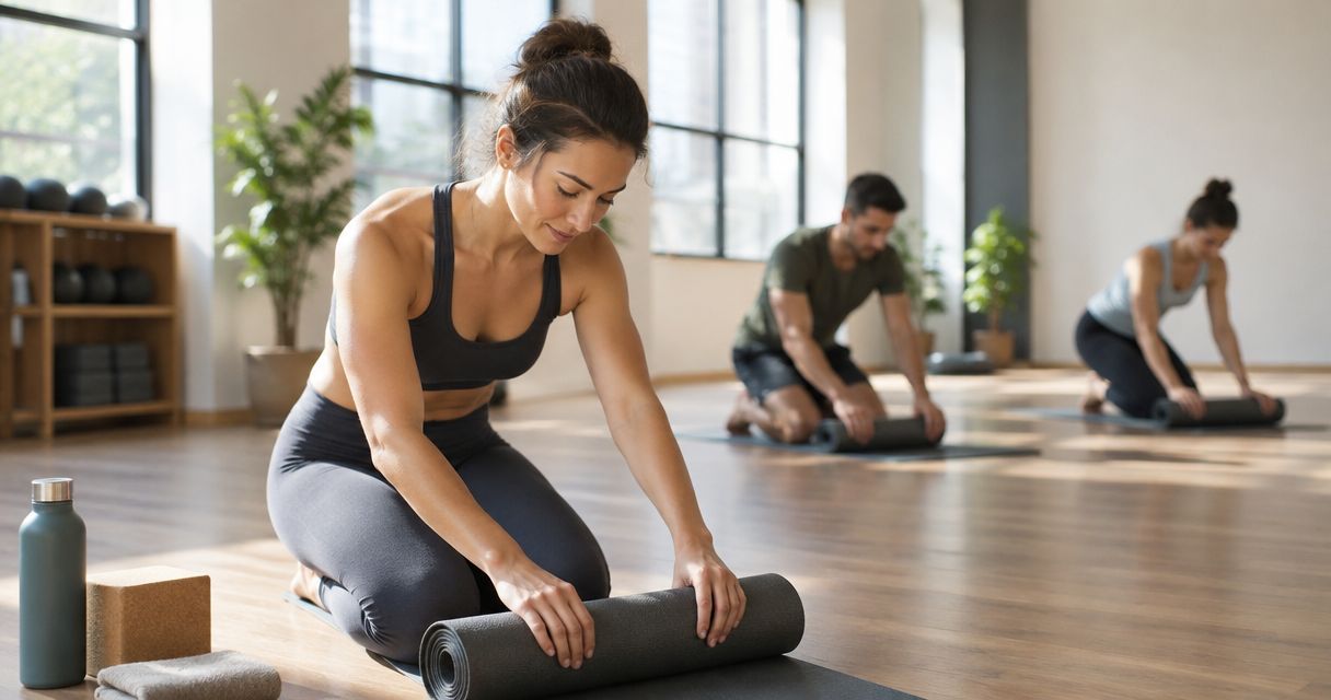 How do you prepare for your first 26&2 yoga class?