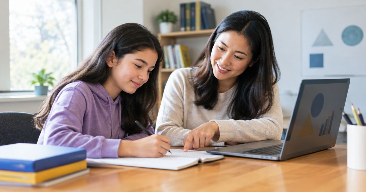 How long does it take to improve a math grade with weekly tutoring?