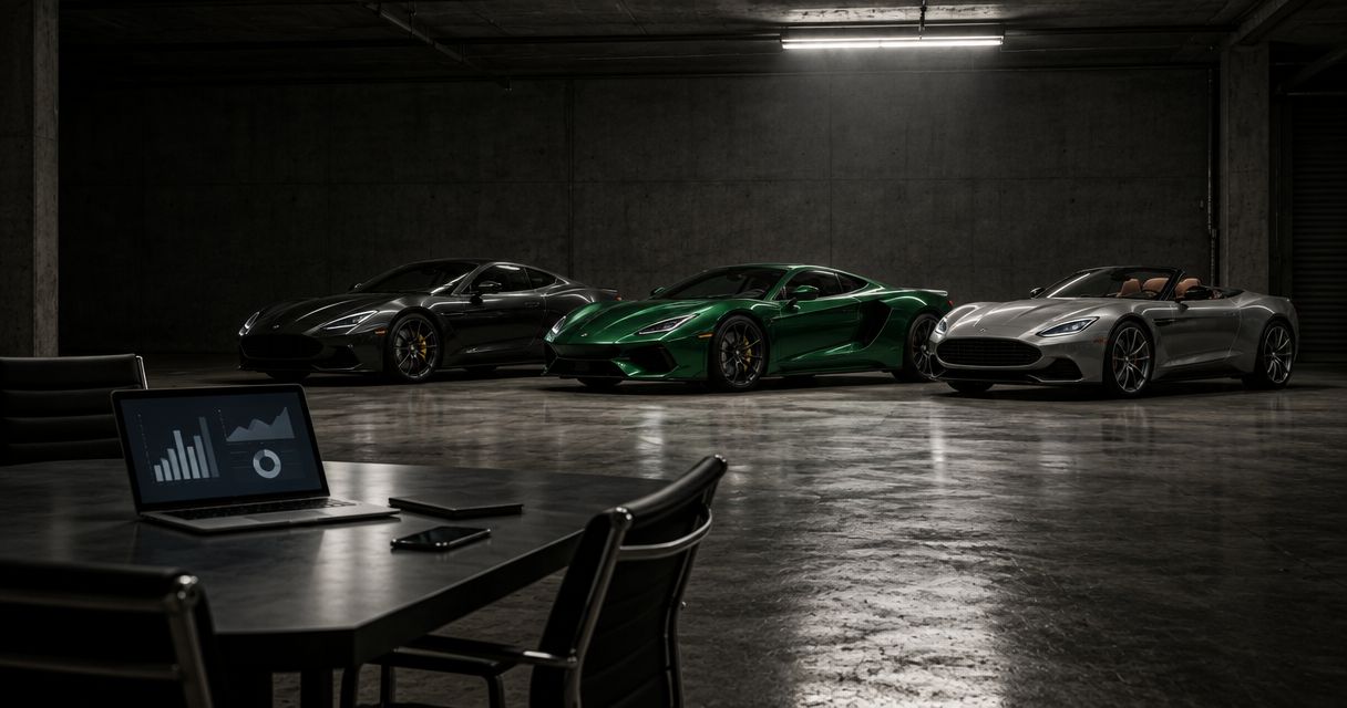 Luxury car broker for a collection: planning multiple purchases