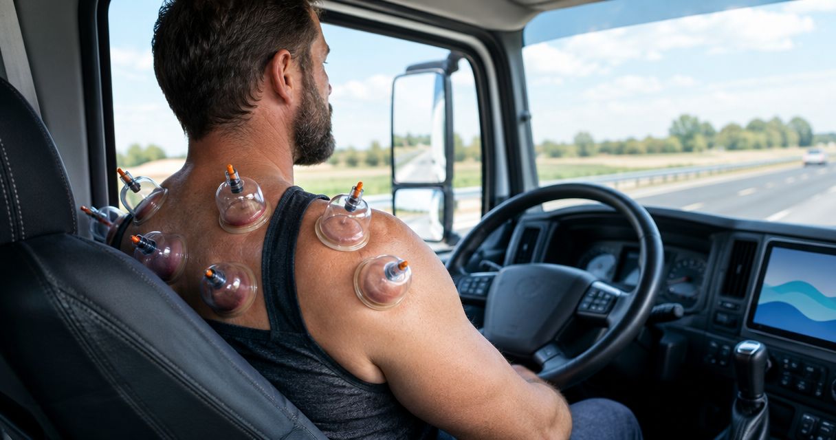 Cupping therapy for truck drivers: complete 2026 guide