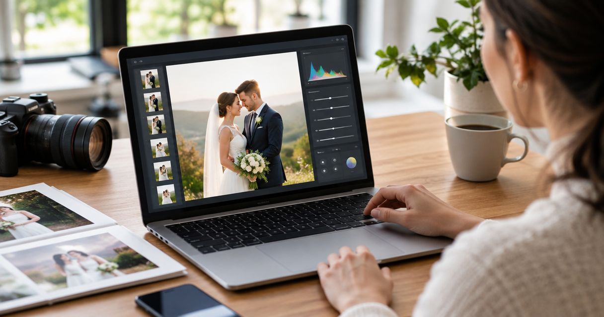 Is AI photo editing safe to use on client wedding photos?