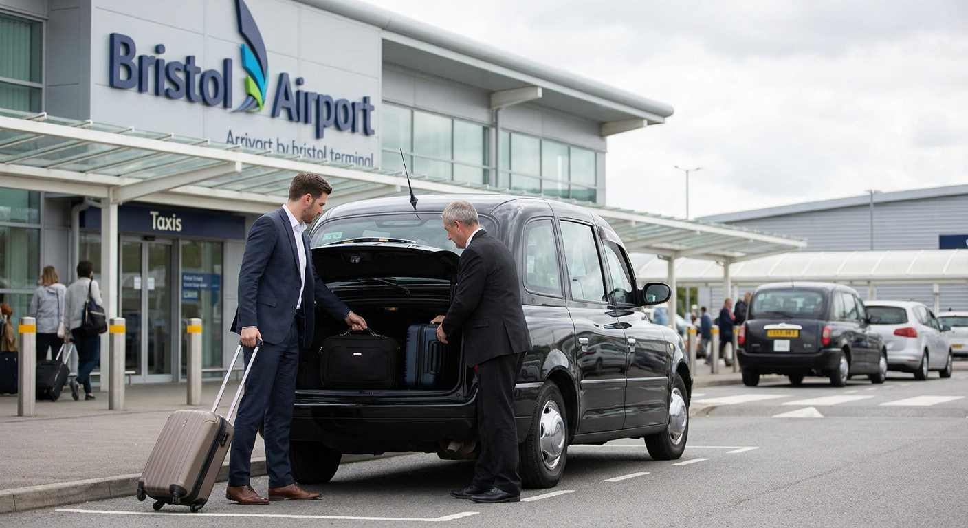 How to get from Bristol Airport to your hotel by taxi