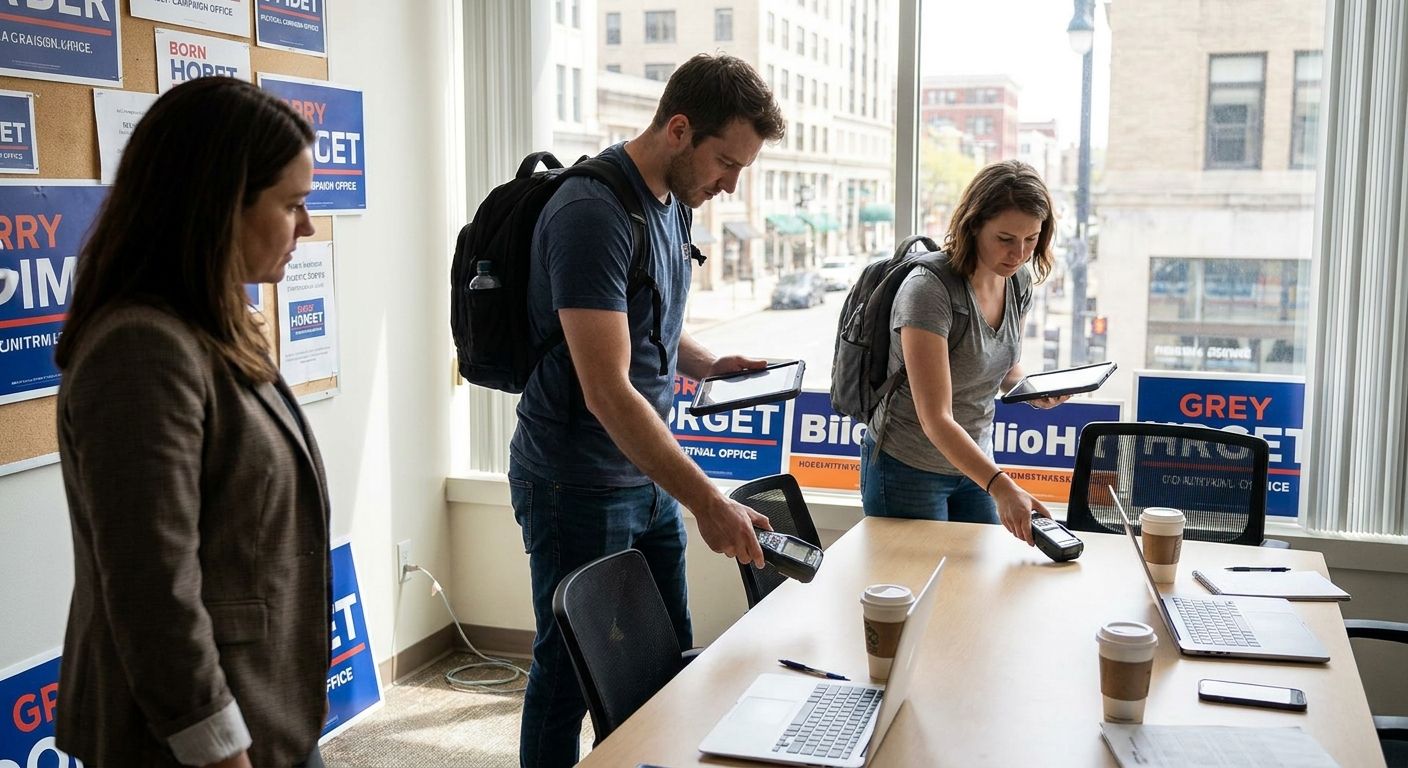 Counter-surveillance sweeps for political campaigns