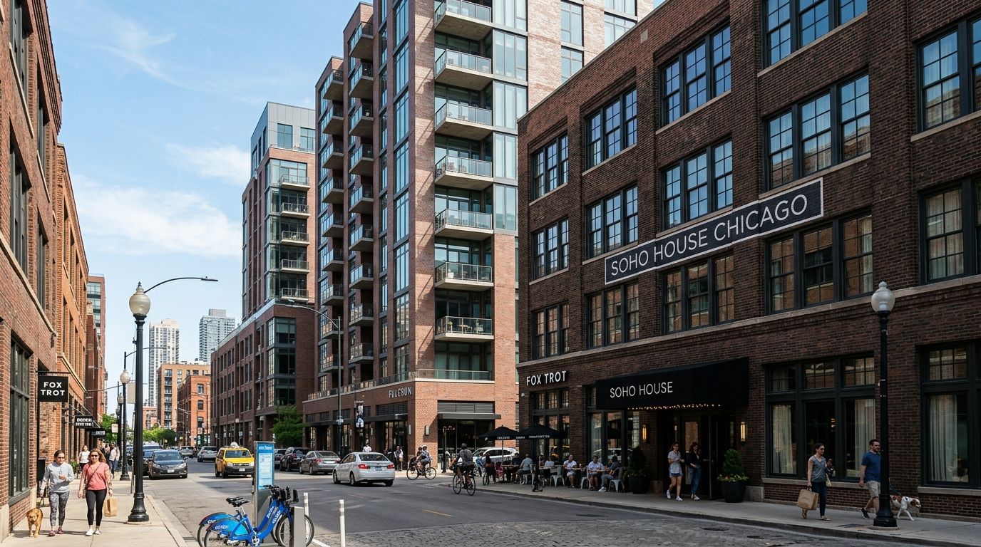 Apartments near Soho House Chicago in Fulton Market