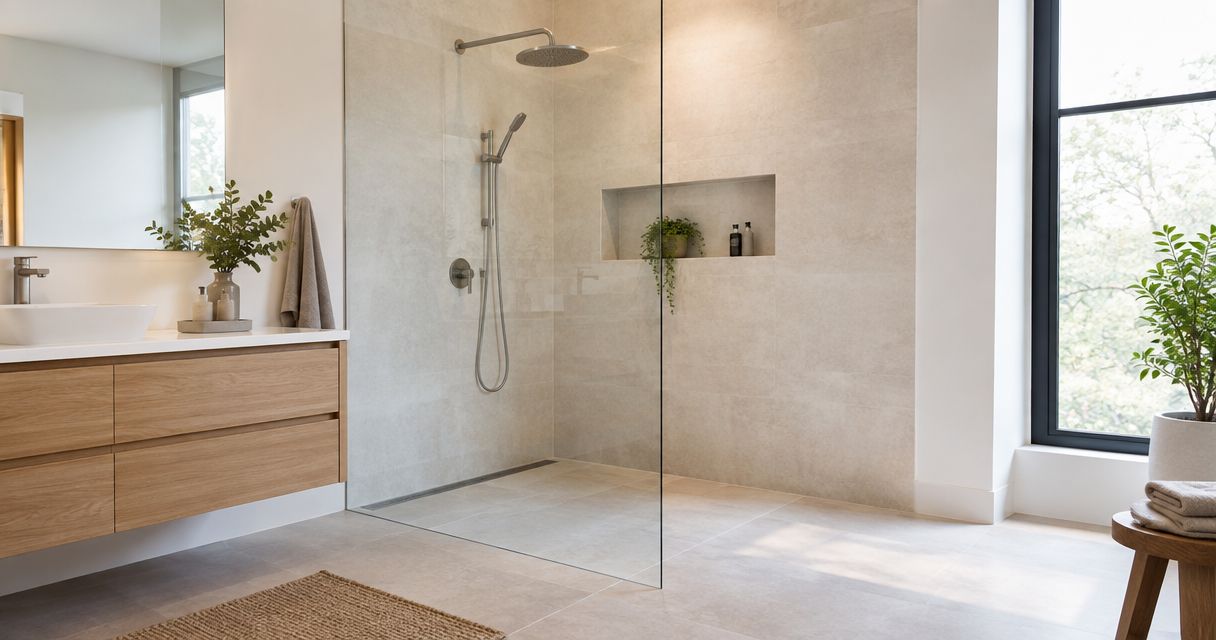 How to remodel a bathroom for a curbless shower