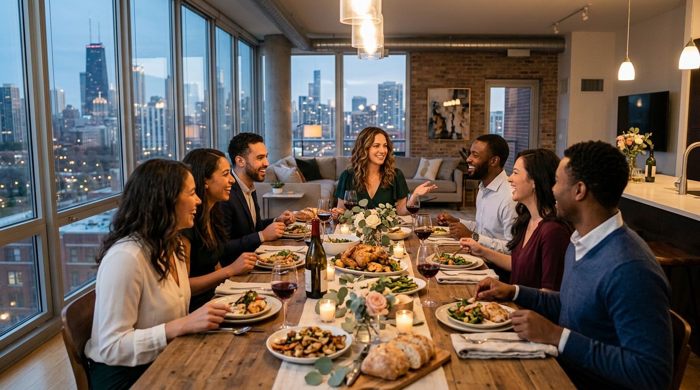 Apartments for renters who love to host dinner parties