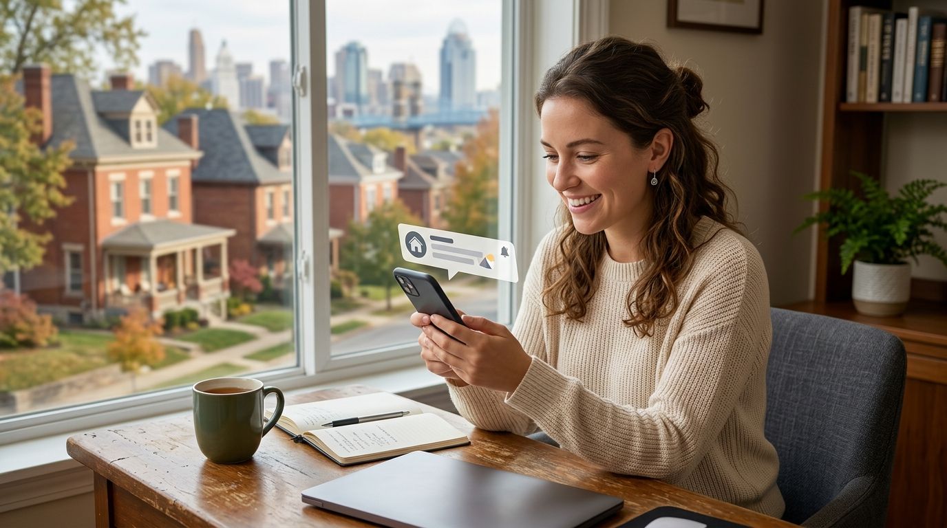 Automatically get notified when new Cincinnati listings hit the market