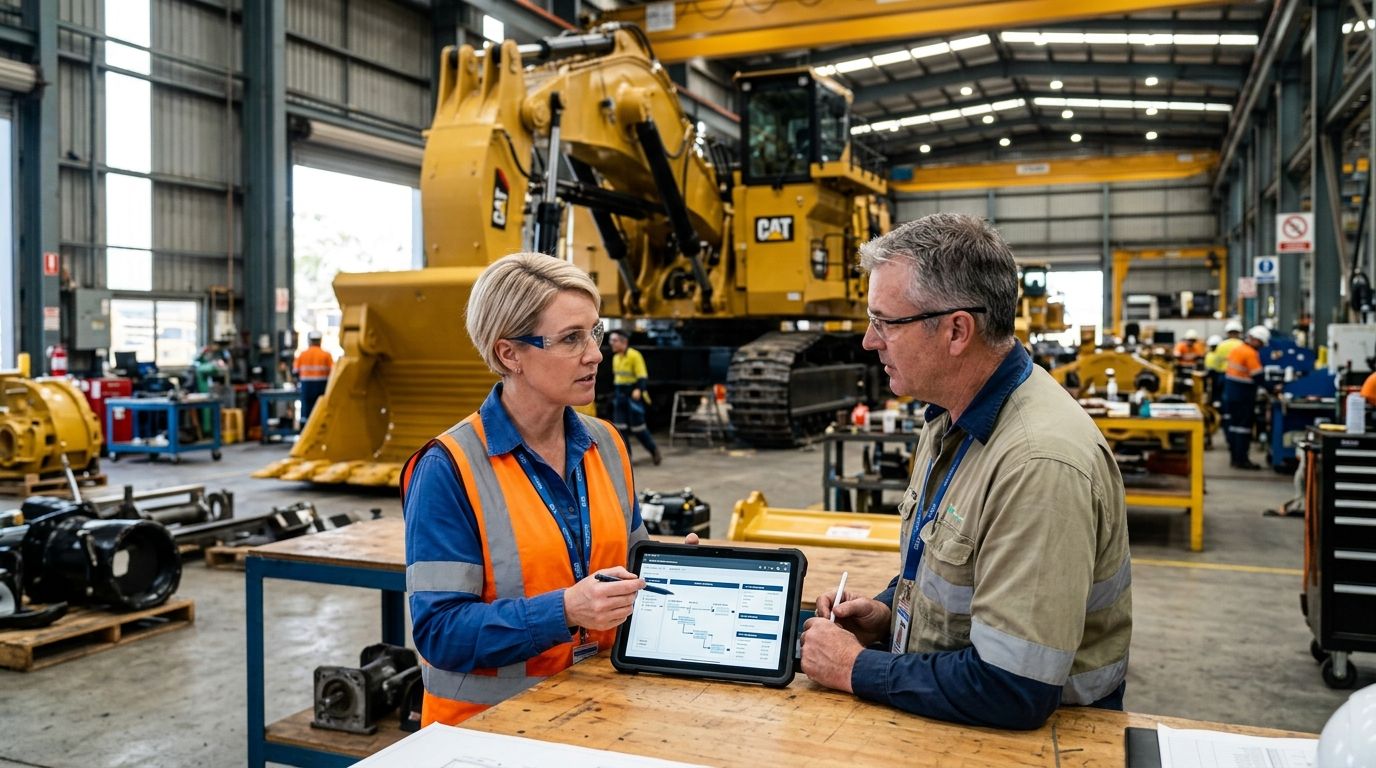 Quote to cash software for mining equipment manufacturers