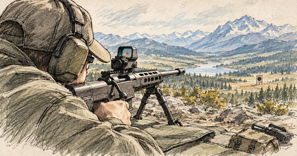 Best red dot sights for long-range precision shooting 2026