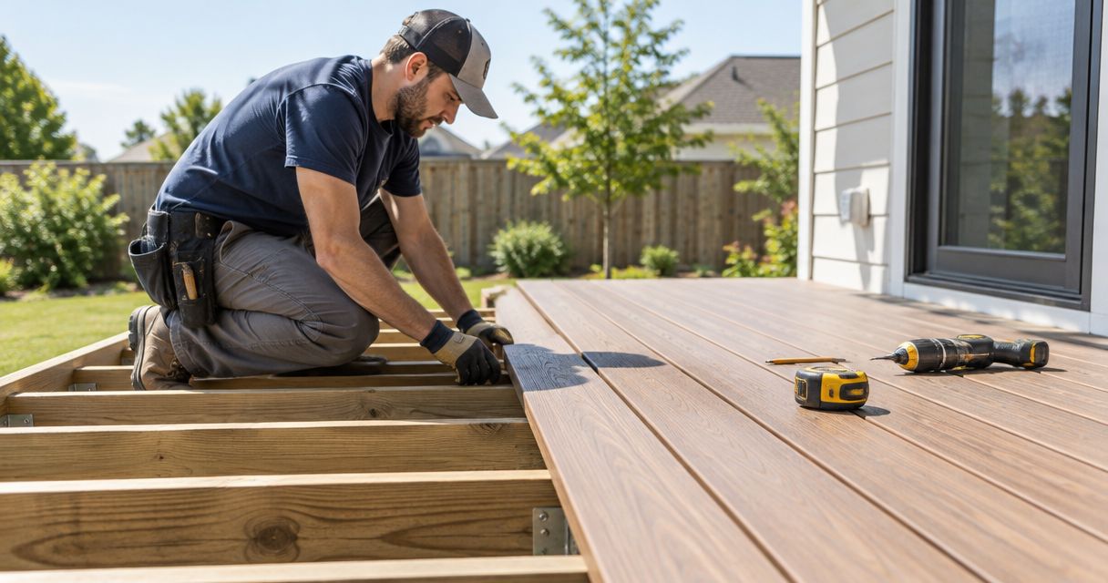Can deck installation reuse your existing framing?