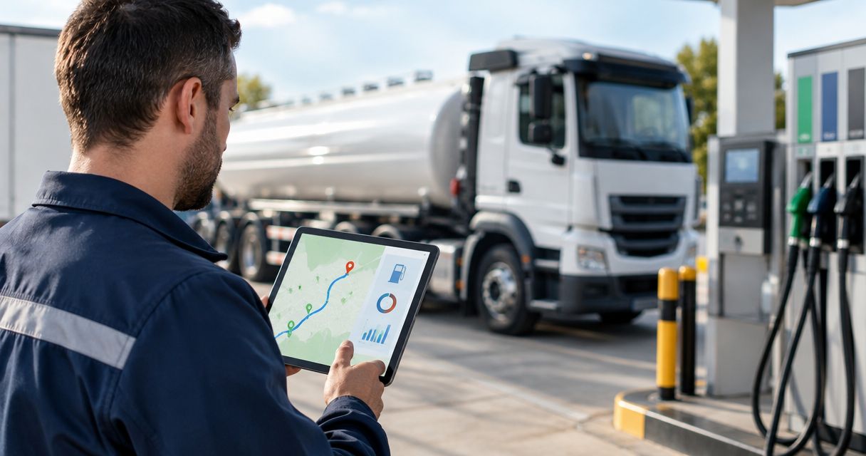 ¿Cuánto cuesta el control de combustible por GPS para una flota?