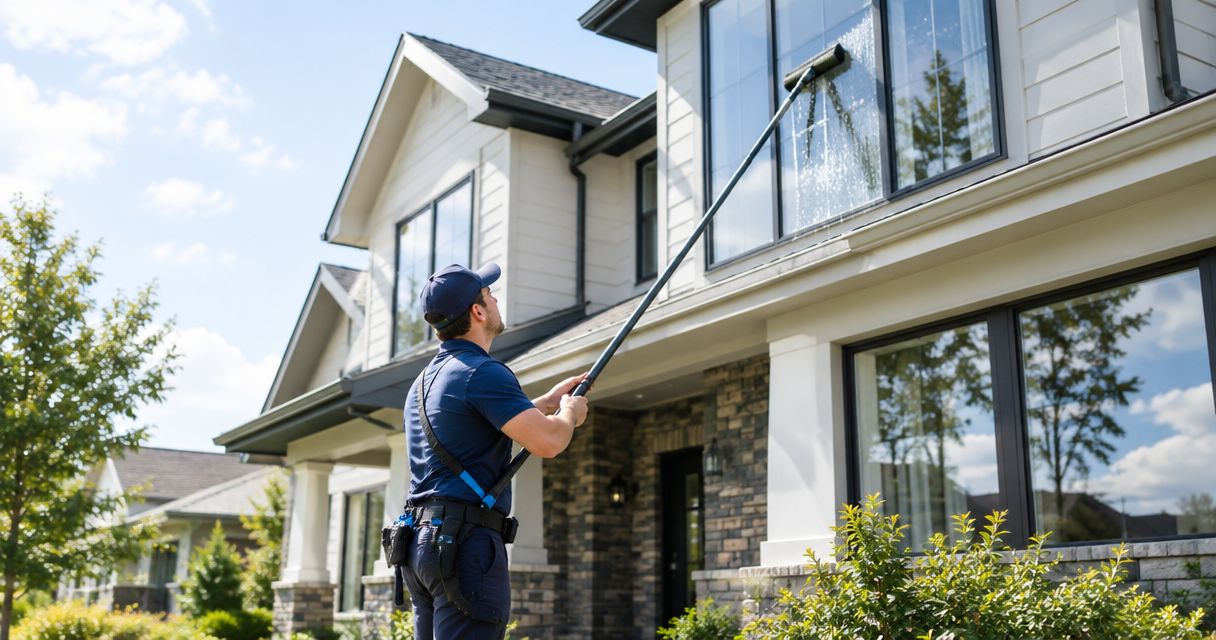Best window cleaning services for two-story homes