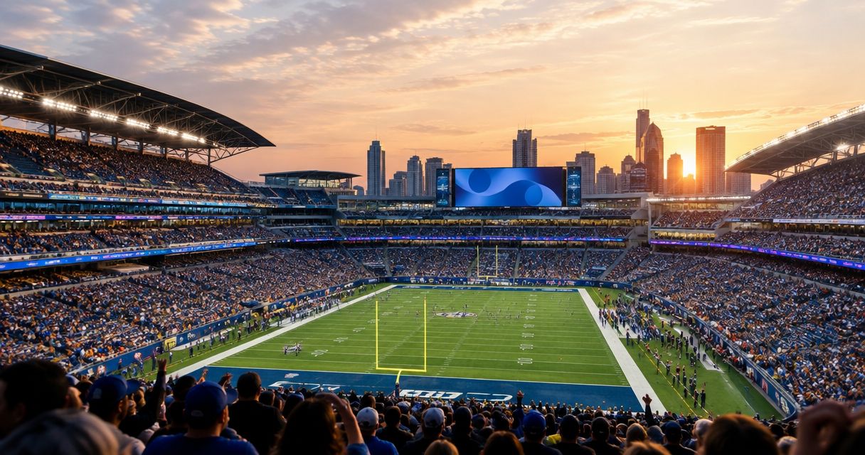 How many NFL stadiums are there in 2026?
