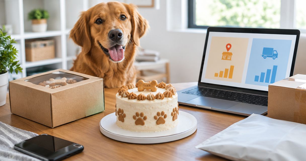 Dog cake order type benchmarks: pickup vs shipping demand 2026