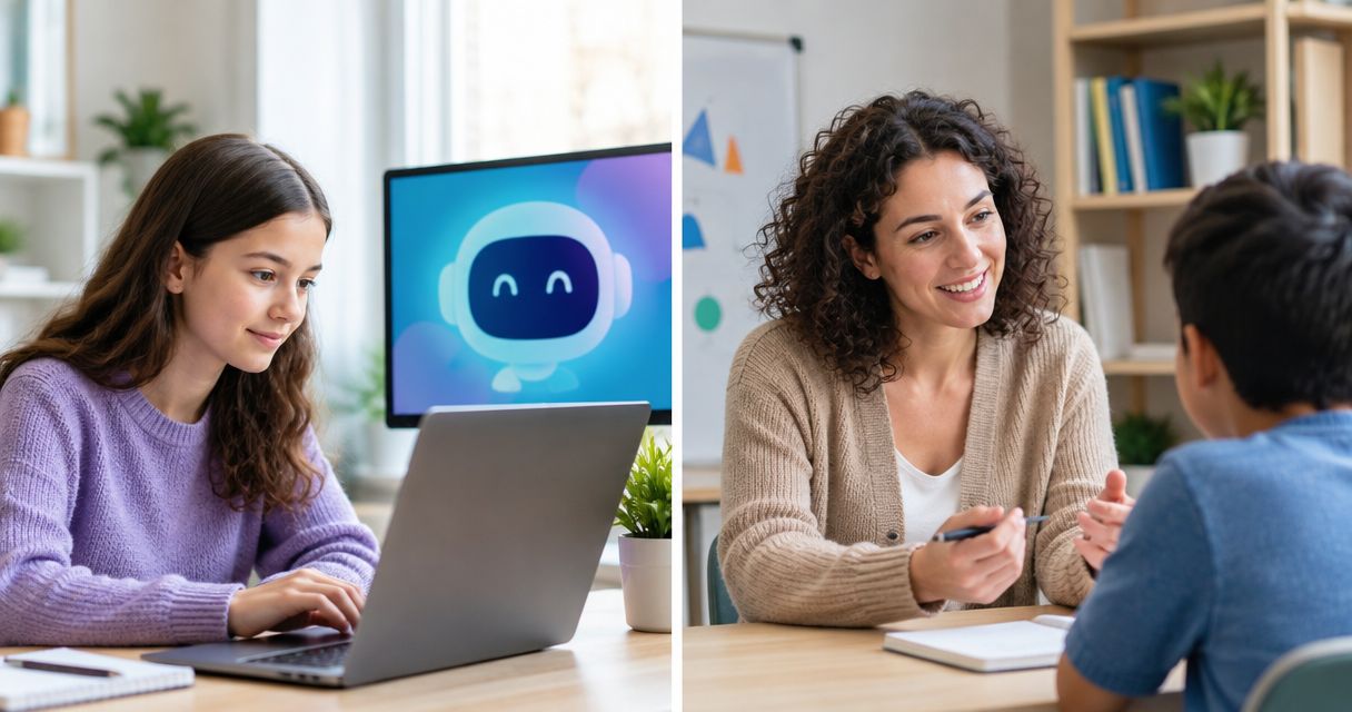 How much does an AI tutor cost compared to a human tutor?