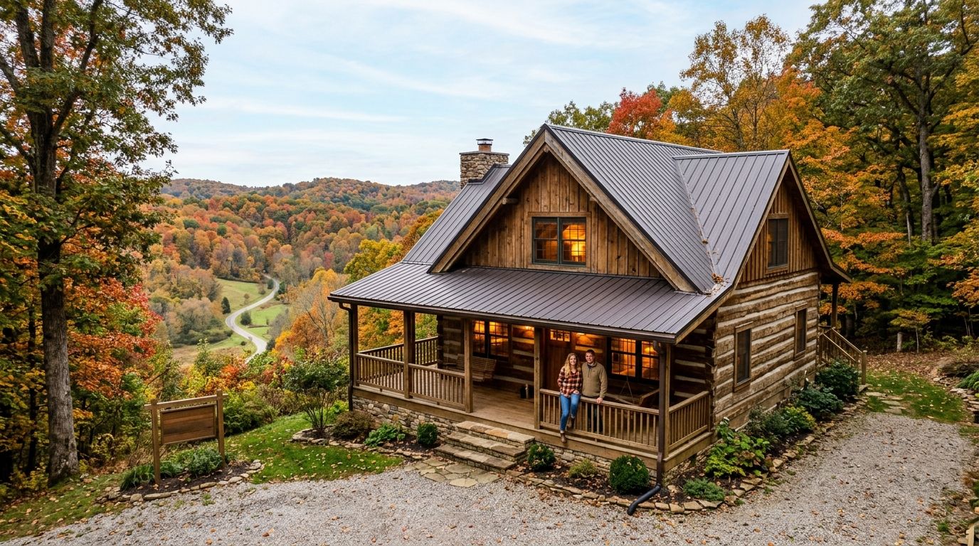 How to buy a log cabin in Southern Ohio